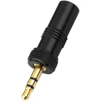 Monacor PG-323PG Jack Adapter Svart