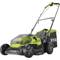 Ryobi - 18 Volt ONE+ borstlös gräsklippare Ø 37 cm - 2 4,0 Ah-batterier - RY18LM37A-240