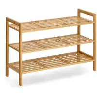Zeller Bambus skohylla, 70 x 26 x 50 cm