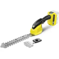 Kärcher GSH 18-20 Battery batteridrivna trädgårdssaxar 20 cm 18 V Svart, Gul