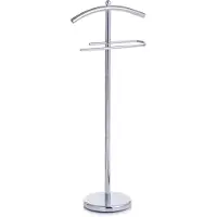 Zeller metallhängare för kostym/kläder 43x26x109 cm
