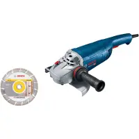 Bosch Professional GWS 22-230 J 06018C1301 Vinkelslip 230 mm inkl. skärskiva 2200 W