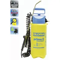 Gloria 000091.0000 prima 5 Comfort Tryckspruta 5 l Kompressoranslutning, Spiralslang