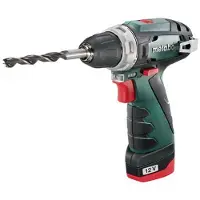 Metabo POWERMAXX BS BASIC 600984500 Borrskruvdragare batteri 12 V 2.0 Ah Li-Ion inkl. 2x batterier, inkl. laddare, inkl. väska