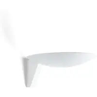 Wever & Ducre WEVER DUCRÉ LED-vägglampa Scava 1.0 vit 2700 K 1.0, dimbar, Vitt / opal, Vardagsrum / matsal, Aluminium / grå / zink, Vägglampa, vägglampa inomhus