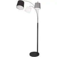 By Rydens Golvlampa , Foggy, Svart, Vardagsrum, Metall, Modern