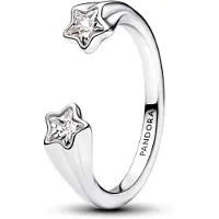 Pandora Moments North Star silver ring 193582C01-56