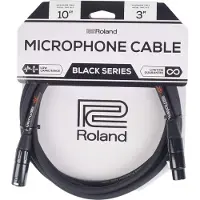 Roland Black Series-mikrofonkabel 3 m