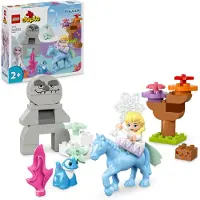 LEGO Elsa Och Bruni I Den Förtrollade Skogens Konstruktionsspel