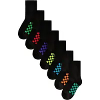 Next Sockor turkos / azur / gul / grön / violettblå / orange / röd / svart