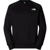 The North Face - Sweatshirts - M Raglan Box Nse Regular Crew TNF Black för UnisexBomull - Storlek M - Svart