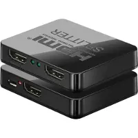 PremiumCord HDMI splitter 1-2 ports, with USB charging, 4K, FULL HD, 3D