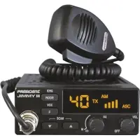 President Jimmy III AM/FM CB-radio svart