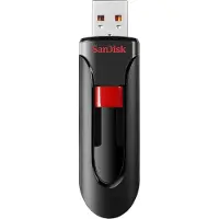 SanDisk Cruzer Glide USB-minne 64 GB Svart SDCZ60-064G-B35 USB 2.0