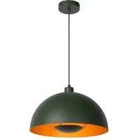 Lucide Hänglampa Siemon, dimbar, Grön, Vardagsrum / matsal, Metall, Modern, Pendellampa