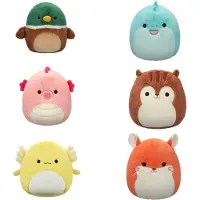 Squishmallows W21 Fuzz-a-mallows 30 Cm Nallebjörn Blandad