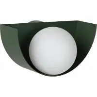 Lucide Vägglampa BENNI 45201/01/33 LED-ready för matplats, grön