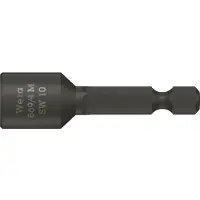 Wera 869/4 M, 1 styck, Hexagonal, 25,4 / 4 mm (1 / 4), Svart, Tjeckien, 5 cm