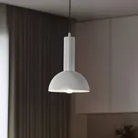 Sigma Hänglampa Vitrum cupola , dimbar, Aluminium / grå / zink, Vardagsrum / matsal, Metall, Modern, Pendellampa