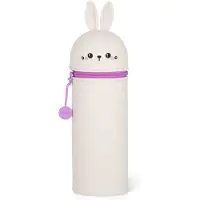 Legami Pennfodral Bunny Av Silikon Med Dragkedja 18,5 cm Kawaii