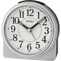 Seiko Väckarklocka - Silver/Svart