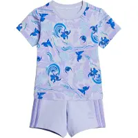Adidas Shortsset - Stitch - I DY LS T - VIOTON/MULTI - - 68 - Shorts
