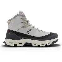 ON Women's Cloudrock Trek Waterproof Silver/Cream