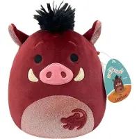 Squishmallows Gosedjur - 20 cm - Lions King Pumbaa - - One Size - Gosedjur