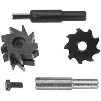 Wolfcraft 3254000 Fräs-set Skaft-Ø 8 mm