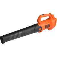Black & Decker BLACK+DECKER BCBL200B - Lövblåsare - sladdlös - 18 V - inget batteri - 19500 vpm - 600 m³/tim. - 140 km/h - 1.79 kg - SOLO