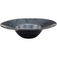 House Doctor Pion Pastatallrik 25 Cm Svart / - Pastatallrikar Stengods Brun