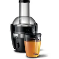 Philips Viva Collection HR1855 - Råsaftcentrifug - 2 liter - 700 W - bläcksvart