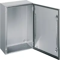 Schneider Electric Väggskåp S3X , rostfritt AISI 304L, 300 x 200 x 150 mm, HxBxD, 1 dörr, utan monteringsplatta, IP66