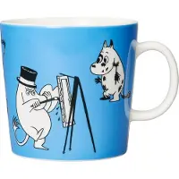 Adlibris Arabia Mumin Mugg 40cl Blå