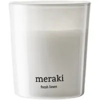 Meraki Scented Candle Fresh Linen 2 x 60 g