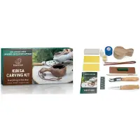 BeaverCraft Tools BeaverCraft DIY07 Täljkit med Kåsa Ämne