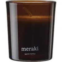 Meraki Scented Candle - Warm Tonka - 2 x 60 g