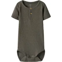 Name it Body k/ä - Noos - NbmKab - Bungee Manschett/Melange - - 50 - Body K/Ä