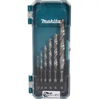 Makita D-78346 D-78346 HSS Metall-spiralborrset 2 mm, 3 mm, 4 mm, 5 mm, 6 mm, 8 mm Cylinderskaft 1 st