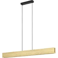 Eglo CONNECT-Z ANCHORENA-Z avlångt bord i svart med FSC-certifierat trä