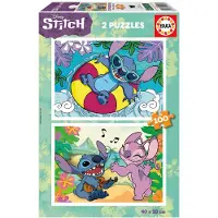 Educa - 2X100 Disney Stich