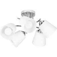 ActiveJet AJE-EMILY 5P E27 5x40W hänglampa, vit, metall