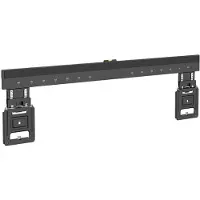 Nedis Fast TV väggfäste | 43 - 100 " | Maximal skärmvikt som stöds: 75 kg | Minsta väggdistans: 9.50 mm | Stål | Svart