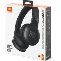 JBL LIVE 670NC Trådlösa trådbundna hörlurar svarta