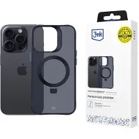 3mk Protection 3mk Smoke Case Mag&Stand för Apple iPhone 13 Pro Max – svart