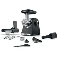 Bosch Serie 6 MFWS650B, 500 W, Svart, Silver, 3,5 kg/min, 1 m, Metall, Plast, 2100 W