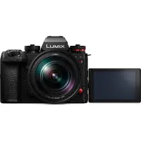 Panasonic Lumix S1RII, 44,3 MP, 16288 x 10848 pixlar, CMOS, Full HD, Pekskärm, Svart