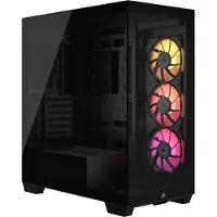 Corsair Chassi för PC med medelstorlek utan strömförsörjning iCUE Link 3500X RGB ATX