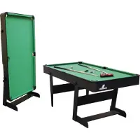 Cougar - Biljard - Hustle XL folding Pool Table Black