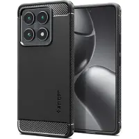 Spigen Rugged Armor, Omslag, Xiaomi, Xiaomi 14T Pro, 16,9 cm (6.67), Svart